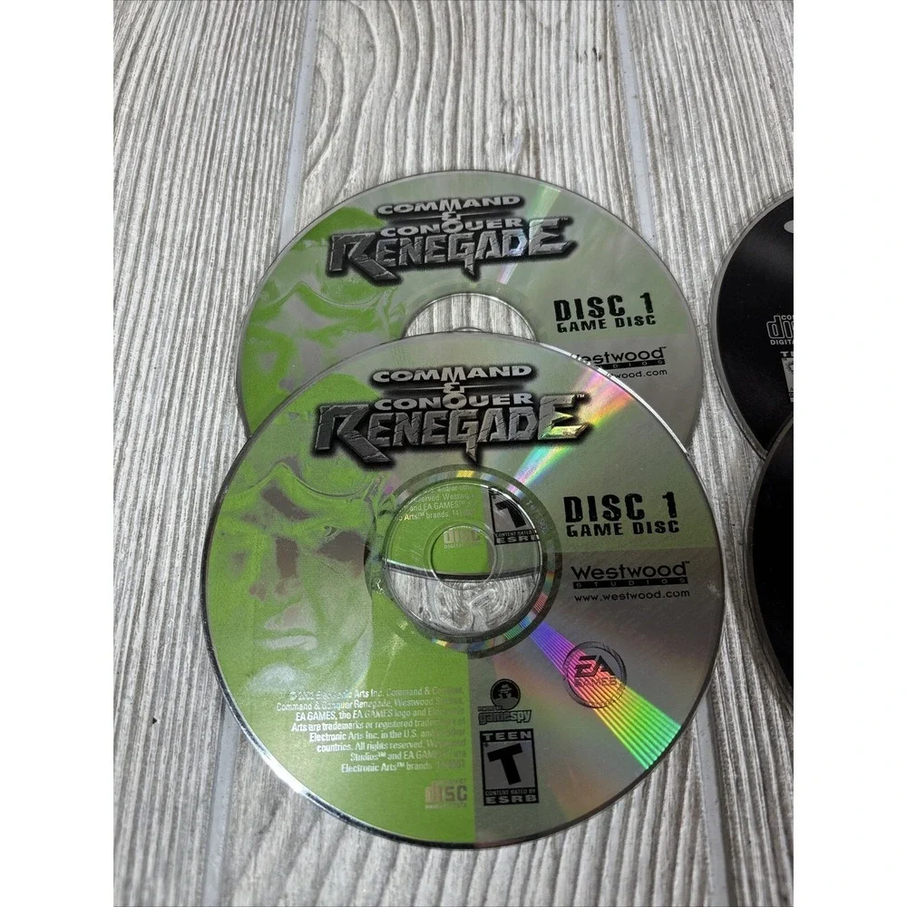 Huge Lot of Command & Conquer Games PC Renegade Generals Tiberian‎ Sun Red Alert